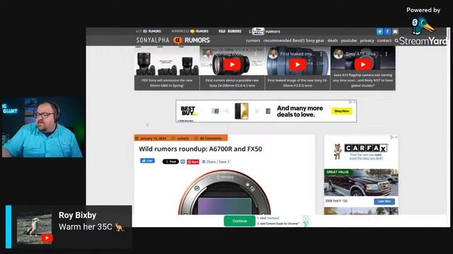 Sony CES News, Studio Update. MONDAY LIVE!!! смотреть онлайн