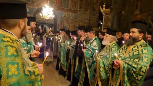 18. 10. 2021 година - Всенощно бдение в Рилския манастир - 2 смотреть онлайн