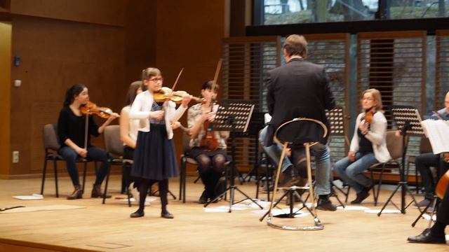 Первая репетиция с оркестром A.Vivaldi Concerto in A minor, P.V.24-F.III, No. 4, movements 2 and 3 смотреть онлайн