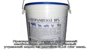 Тетрамизол 10 — инструкция по применению для свиней