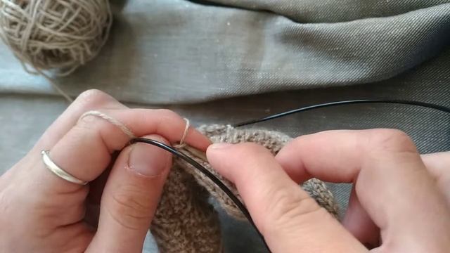 Подъем двух петель в углу клина