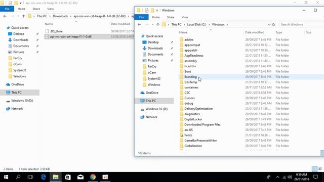 FIX api-ms-win-crt-heap-l1-1-0.dll is Missing in Windows 10/8/7 (Quick & Easy) смотреть онлайн