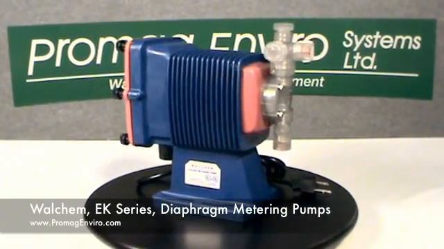 Walchem EK Pump Series Pump Description смотреть онлайн