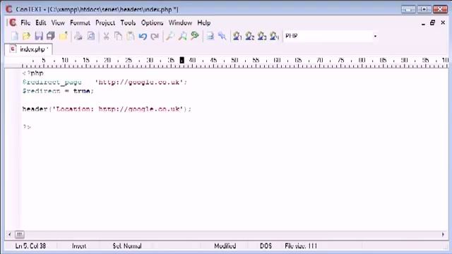 Beginner PHP Tutorial 63 Using the Header to Force Page Redirect flv смотреть онлайн