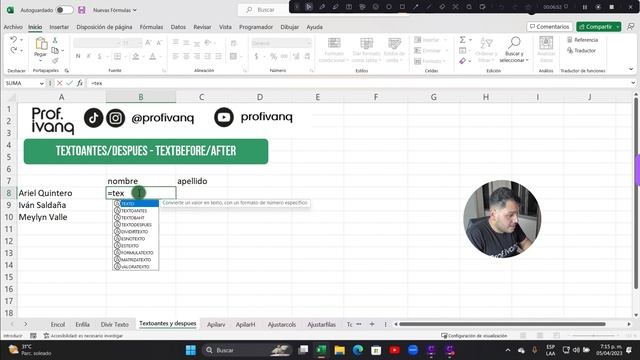 ?Nuevas FÓRMULAS y FUNCIONES de Excel 2023 смотреть онлайн