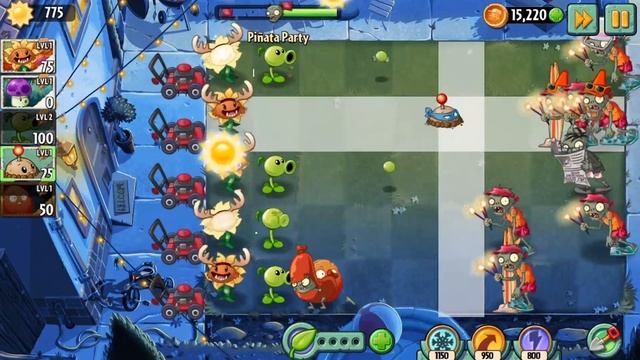 Plants vs. Zombies™ 2 - PopCap Pinata Party Today 112 Walkthrough смотреть онлайн