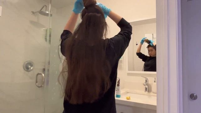 Moroccan oil hair color depositing mask (cocoa) | brunette haircare routine смотреть онлайн