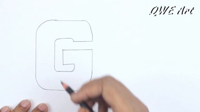 3D Letter Drawing - G смотреть онлайн