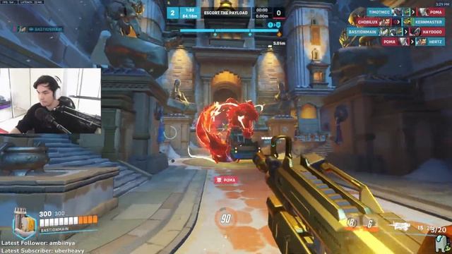 WHAT TOP 500 BASTION ONE TRICK LOOKS LIKE - BASTIONMAIN! OVERWATCH 2 TOP 500 SEASON 4 смотреть онлайн