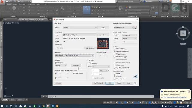 Print PDF With layer #AutoCAD смотреть онлайн