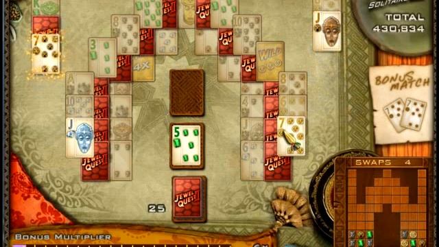 Jewel Quest Solitaire 2: Die Cards!! смотреть онлайн