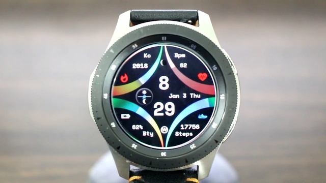 Galaxy Watch/Gear S3 Awesome Digital Watch Face Design 2018 смотреть онлайн