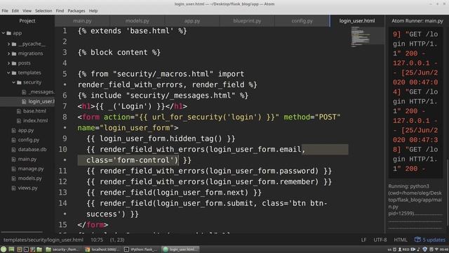 Python Flask Tutorial #10: Restrict access to admin panel | Flask crash course for beginners смотреть онлайн