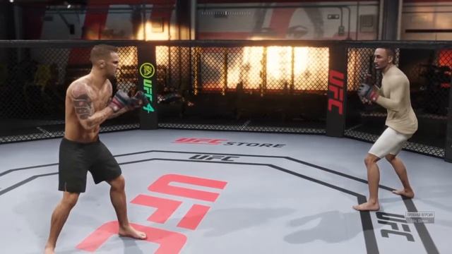 Представьте Спорим Вы Не Знали? ?СУПЕР гайд UFC 4 как бить с разворота рукой бэкфист, UFC 4 обучени смотреть онлайн
