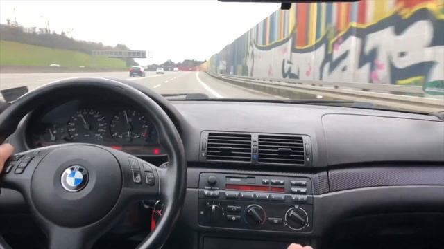 MY NEW !!! BMW E46 318i POV TEST DRIVE ON GERMAN ROADS BY AUTOGRAPHY