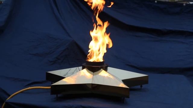 Вечный огонь - газовая горелка на пропане смотреть онлайн
