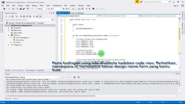 Menghitung Nilai Rata-Rata Menggunakan Fungsi IF di C# смотреть онлайн