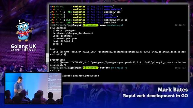 Golang Rapid Web Development with Buffalo смотреть онлайн