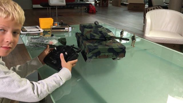 RC Model Scale TANK LEOPARD 2A6 ♦ Heng Long Pro ♦ Review + Test Drive by JACK (5) смотреть онлайн