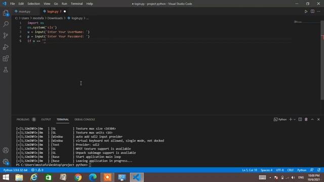 Create an simple login page using Python #3 смотреть онлайн