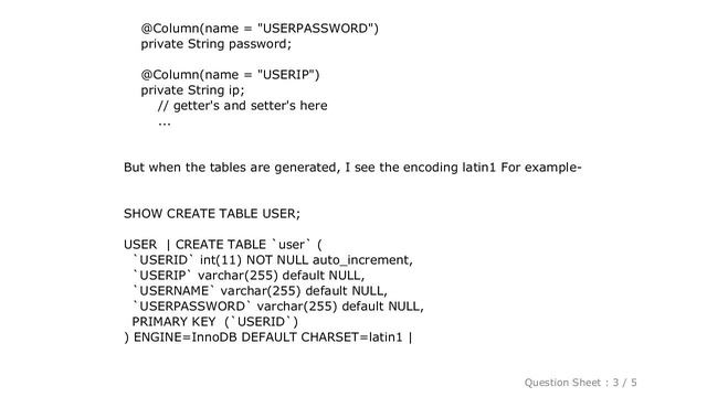 MySQL : Hibernate + MySQL: How to set the encoding utf-8 for database and tables смотреть онлайн
