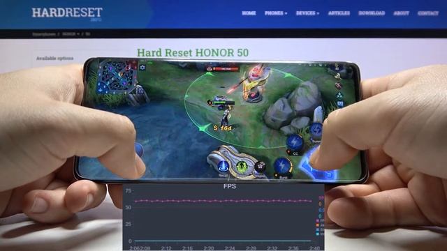 Honor 50 + FPS GRAPH + 120 Hz Display - Mobile Legends + Settings | GAME TEST смотреть онлайн