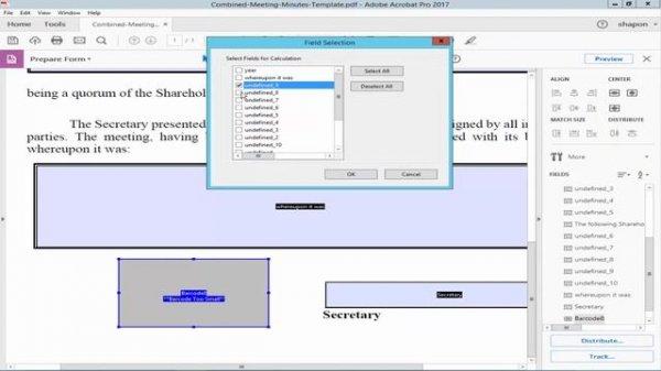 How to add QR code in fillable pdf form using adobe acrobat pro 2017