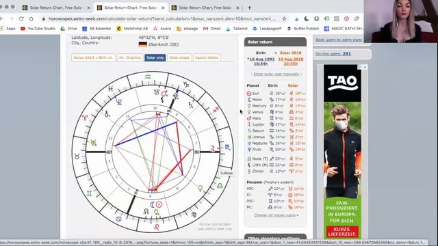 ECLIPSE On Your BIRTHDAY💥- A FATED Year Ahead!? | SOLAR RETURN CHART Example & Eclipse Season 2020 смотреть онлайн