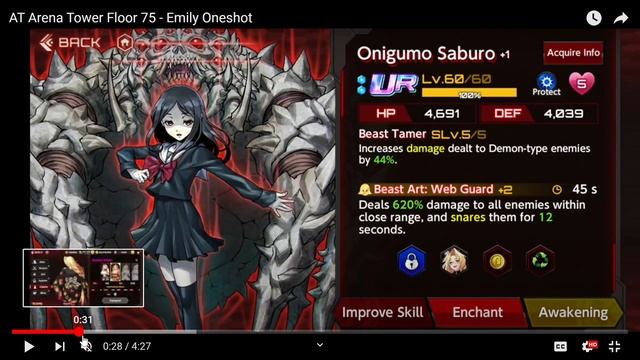 Action Taimanin - Sui's Emily Floor 75 Solo Clear & Maintenance Reminders! смотреть онлайн