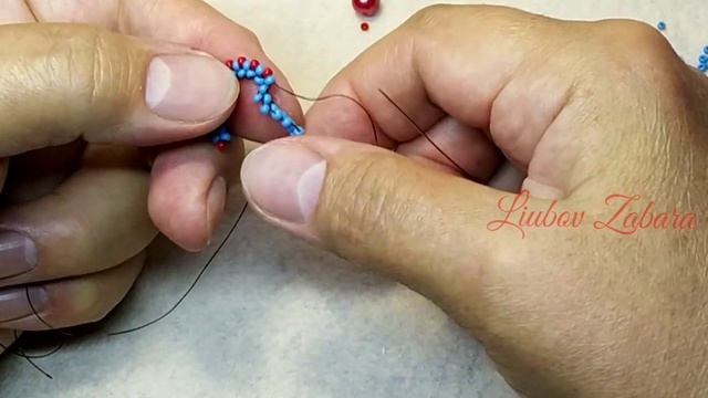 КУЛОН из бисера "БЕСКОНЕЧНОСТЬ". PENDANT made of beads "INFINITY". смотреть онлайн