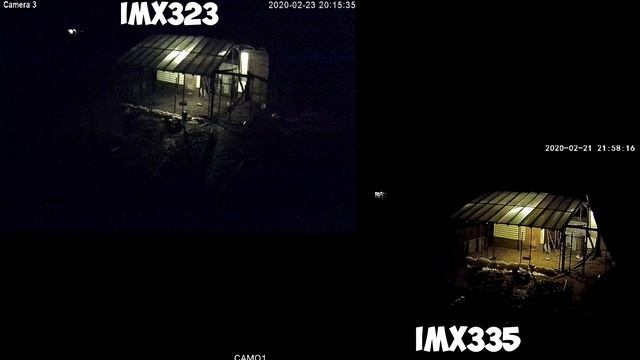 Ночное цветное IP видеонаблюдение на примере камеры IMX335 и просветленной оптики F1.0 и F0.95! смотреть онлайн