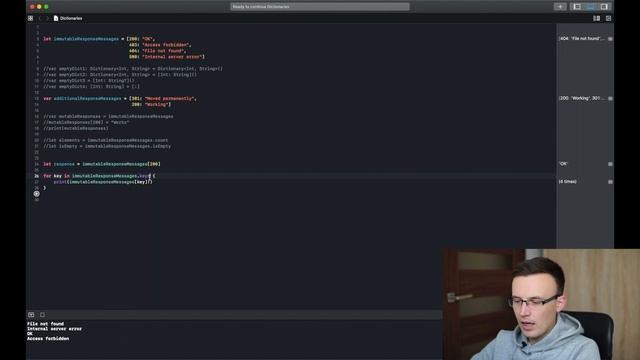 Swift Dictionary - Swift Collections Explained смотреть онлайн