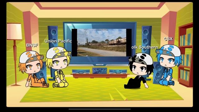 Gacha life Railroad react to Train crash video смотреть онлайн