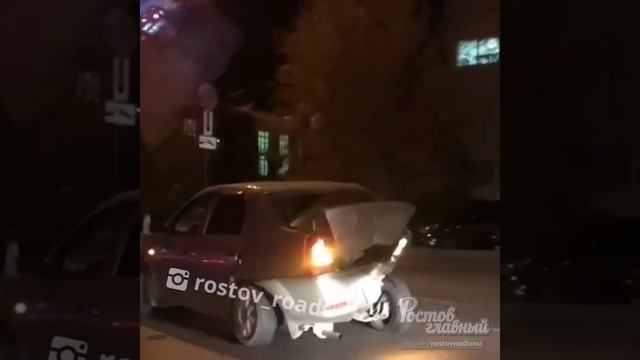 Рено Логан на кольце Гагарина 8.10.2018 Ростов на Дону Главный смотреть онлайн