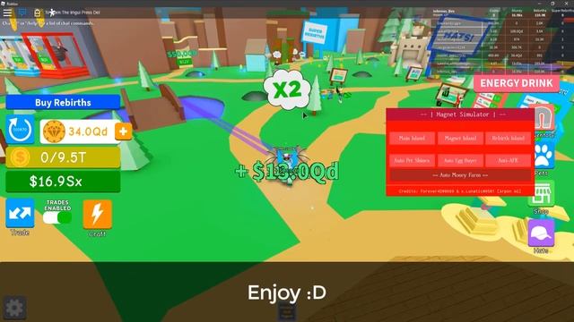 ?OP ? Magnet Simulator ⚡ script | Unlimited Money, Auto Egg Buy etc! ? | Working ✔️| Sep 8 смотреть онлайн