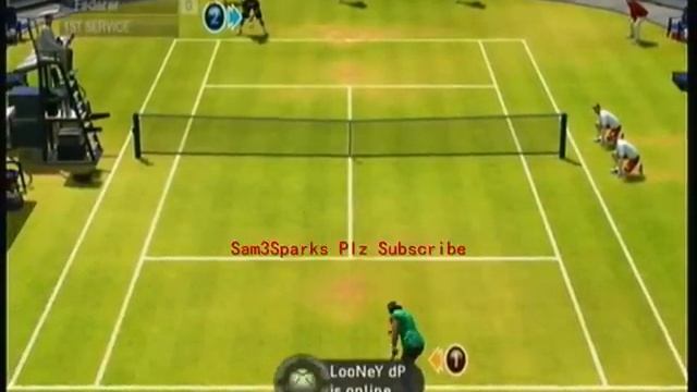 Virtua Tennis 2009 Moon walk and cheats tutorial смотреть онлайн
