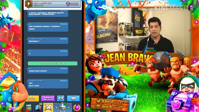 Competitivo Liga Maestros - Royal Family vs Cream Academy / Clash Royale / Jean Bravo YT смотреть онлайн