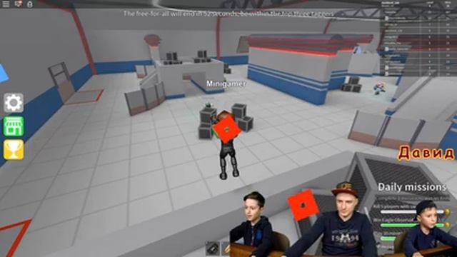 Роблокс Битва: НУБ против ПРО против ЧИТЕР против БОГ - EPIC MINIGAMES смотреть онлайн