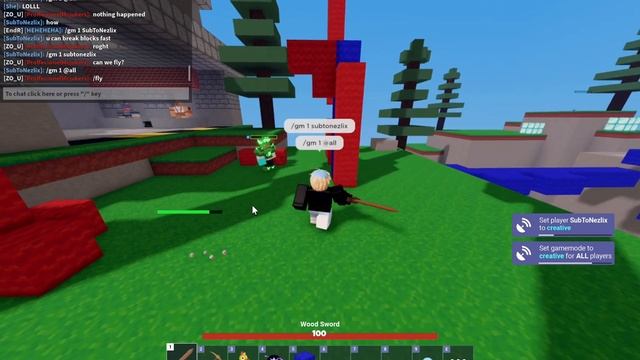 how to set creative mode on (roblox bedwars) смотреть онлайн