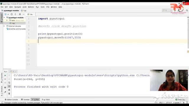 #27 PyAutoGui Module Part-1 in Python | Automation using Python |Mouse Control | Quiz Q5 | Hindi смотреть онлайн