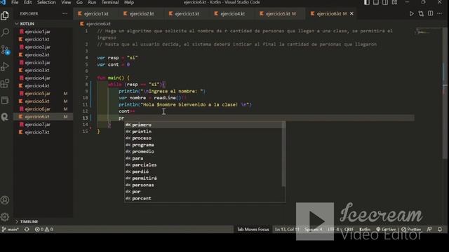 Estructuras Iterativas (While) | KOTLIN смотреть онлайн