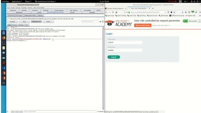 User role controlled by request parameter (Video solution) смотреть онлайн