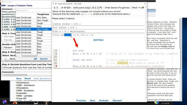 Which of the following code snippets will compile - tricky! (enthuware.ocajp.i.v8.2.1279) смотреть онлайн