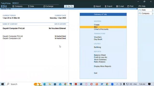 About Balance Sheet in Tally Prime | GIT Education смотреть онлайн