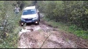 Покатушки в грязи Субару Форестер SJ