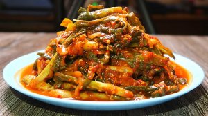 Корейский салат Па кимчи - Кимчи из зеленого лука. Вкусная корейская кухня. Научим как приготовить