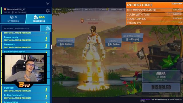 TOP TIER GAMEPLAY RIGHT HERE | Solo Arena Grinding in Fortnite смотреть онлайн