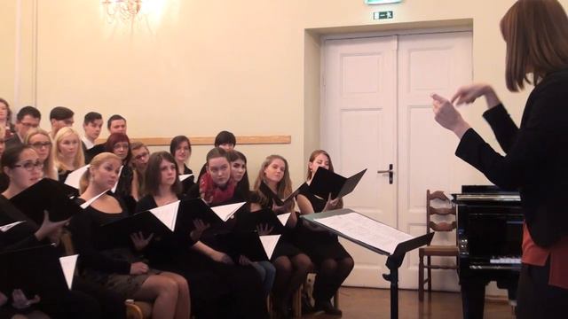 Konkursa 1.kārta, darbs ar JVLMA jaukto kori. Krista Audere, Latvija (30.10.2014) – 00085 смотреть онлайн