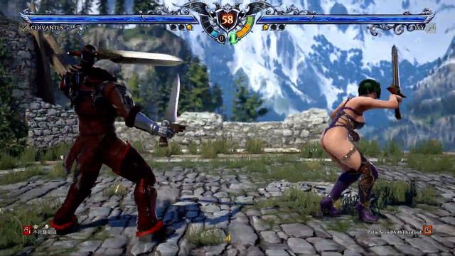 Soul Calibur VI 不死雙劍銃(Cervantes) VS Palm(Ivy) Part1 смотреть онлайн