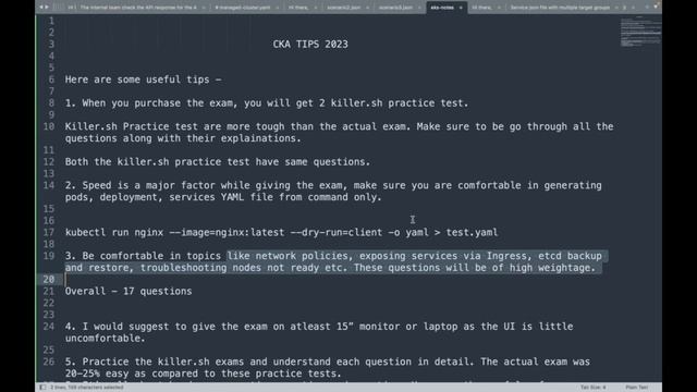 CKA exam tips 2024 | Pass Certified Kubernetes Administrator (CKA) in first attempt смотреть онлайн